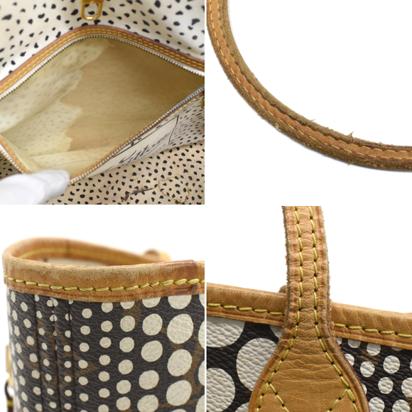 Louis Vuitton Neverfull MM Bronze Wave Yayoi Kusama White - Picture 9 of 9